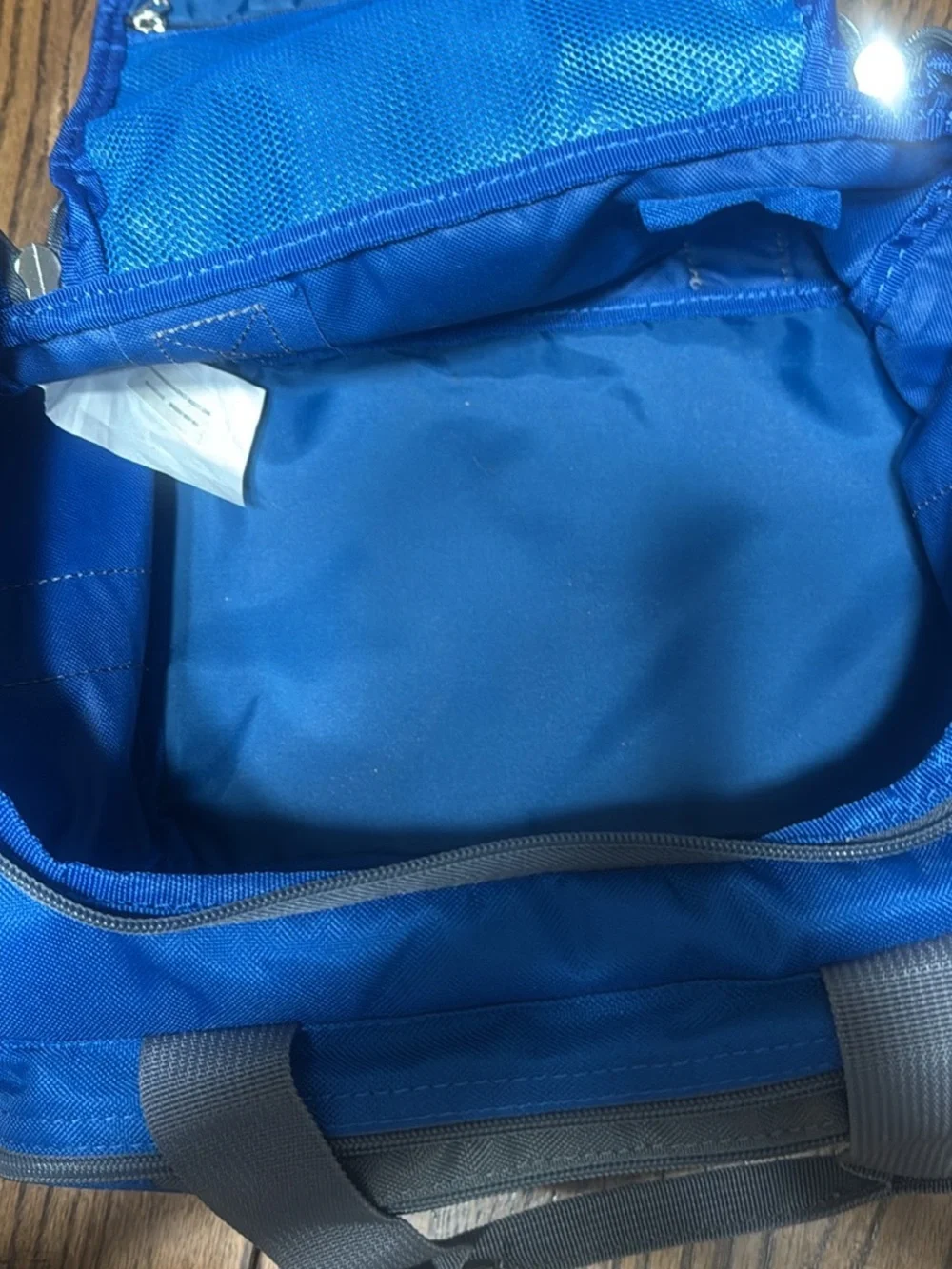 Cabela's Blue and Gray Duffel Waist Pack